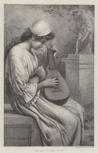 Liefdeslied door Henry Ryland